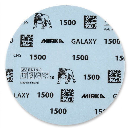MIRKA GALAXY VELCRO SANDING DISC PLAIN 150MM