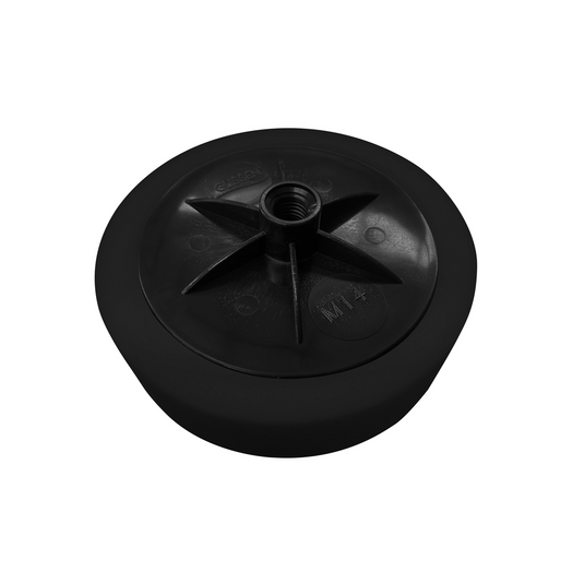 GLISSEN BLACK ULT1MATE STEP POLISHING APPLICATOR 150MM/6" 14MM THREAD
